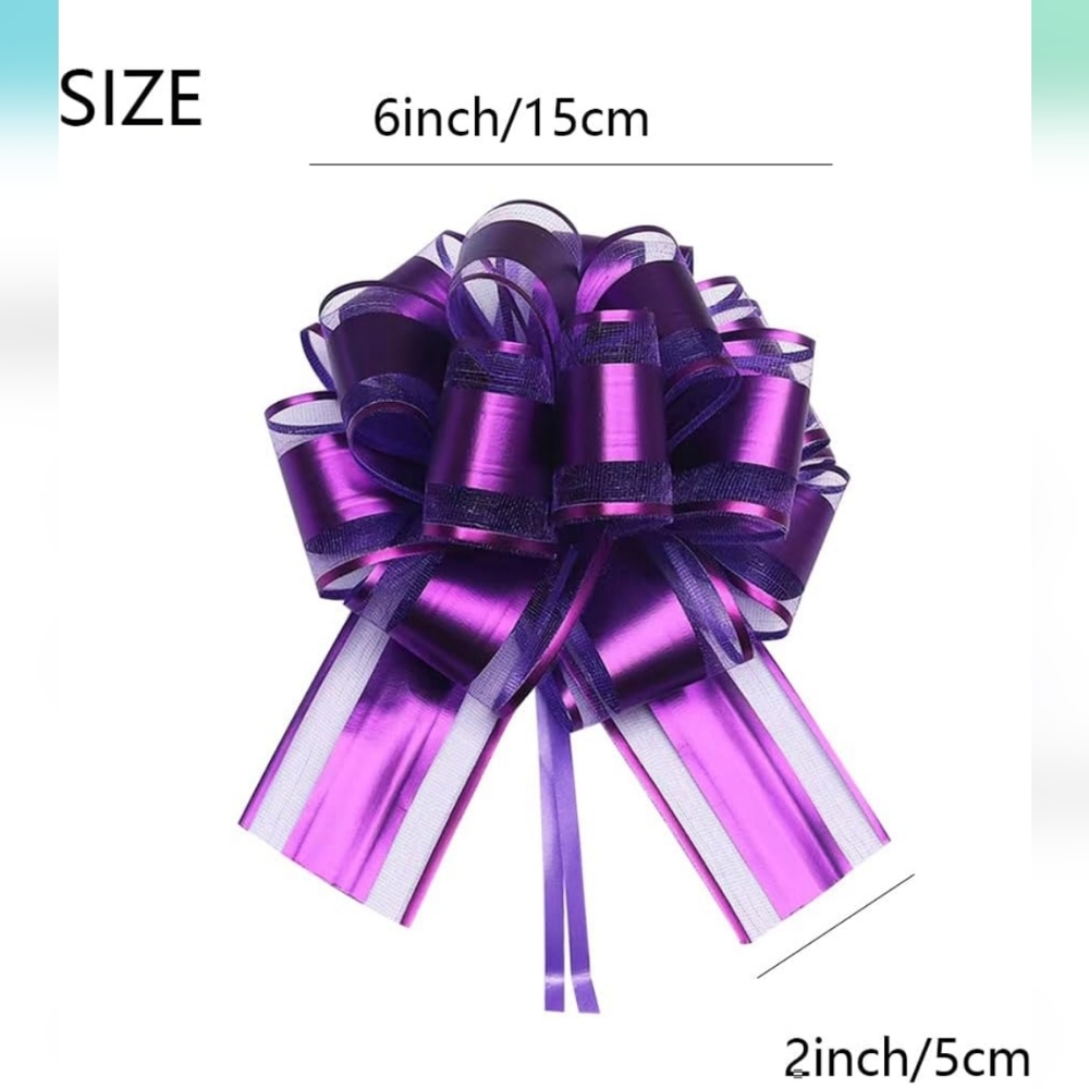 5PCS Purple Ribbons - Picture 6 of 9